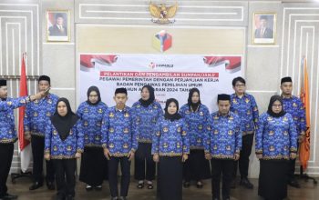 Bawaslu Lantik PPPK Tahap I Tahun 2024: Tegaskan Disiplin dan Integritas sebagai Pilar Utama