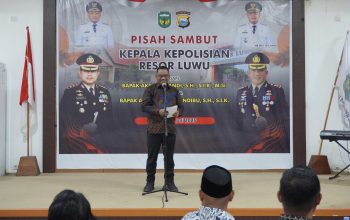 Malam Pisah Sambut Kapolres Luwu, Bupati: Sinergi Ini Jangan Pernah Padam
