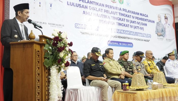 143 Perwira Pelayaran Dilantik, Pj Wali Kota Palopo Dukung SDM Maritim Unggul