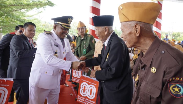 Momen HUT Ke-80 RI, Bupati Luwu Sampaikan Terima Kasih Kepada Legiun Veteran