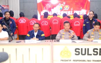 29 Tersangka Kerusuhan dan Pembakaran Kantor DPRD di Makassar Ditangkap Polda Sulsel