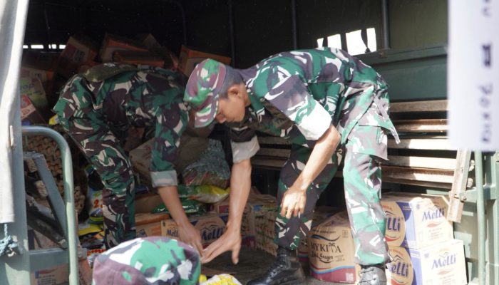 Dandim 1403 Palopo Salurkan Bantuan Bagi Korban Kebakaran di Sorowako