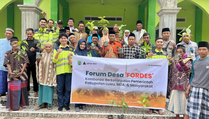 Forum Desa Boneposi Dorong Sinergi Pemerintah, Masyarakat dan Perusahaan Wujudkan Ekonomi Mandiri