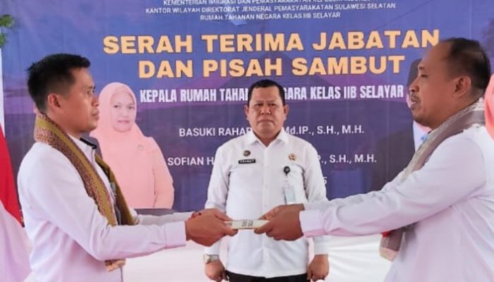 Sertijab Kepala Rutan Selayar, Awali Babak Baru Dengan Semangat Kolaborasi
