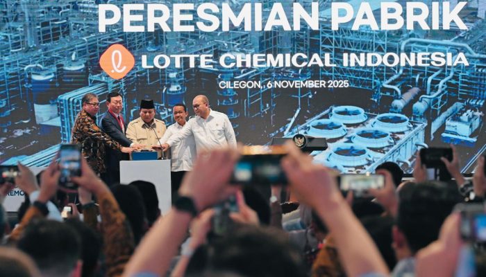 Pabrik Lotte Chemical Indonesia Resmi Beroperasi, Investasi Capai Rp62 Triliun
