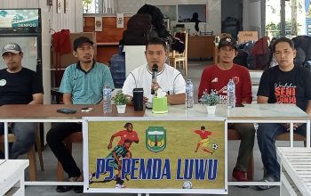 Dhevy Bijak Lepas Tim PS Pemda Luwu Berlaga di Piala Gubernur Sulsel 2025
