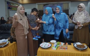 400 Balita Ikuti Gerakan Gemar Makan Telur, Pemkab Luwu Gencarkan Upaya Cegah Stunting