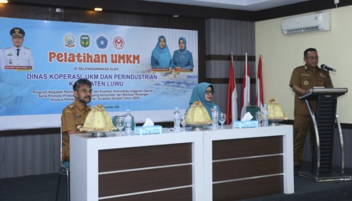 Buka Pelatihan UMKM, Patahudding : UMKM Adalah Tulang Punggung Perekonomian Daerah
