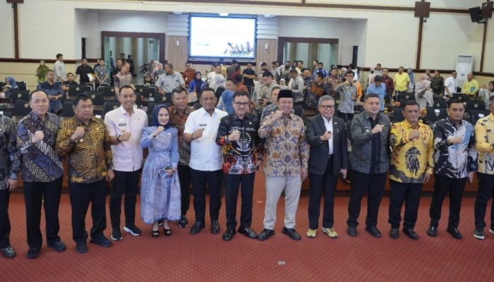 Bupati Luwu Hadiri Kunjungan Kerja dan Rapat Koordinasi Menteri ATR/BPN