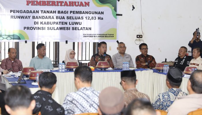 12,8 Hektar Untuk Pembangunan Runway Bandara Bua