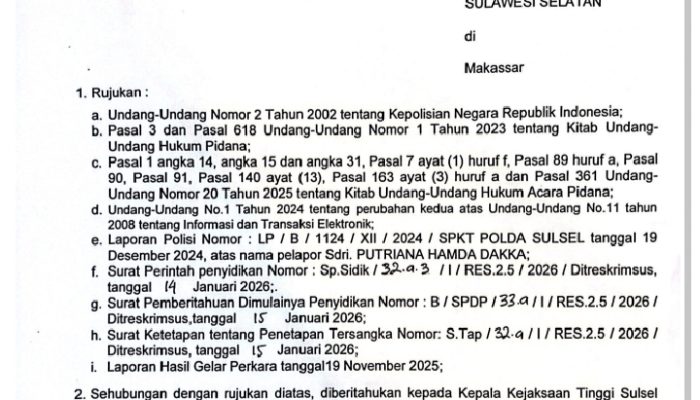 Cemarkan Nama Baik Putri Dakka, Bos Travel dr. Resti Resmi Jadi Tersangka