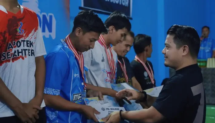Wabup Luwu Tutup Turnamen PB Walmas 2026, Pererat Silaturahmi dan Cetak Atlet Berprestasi