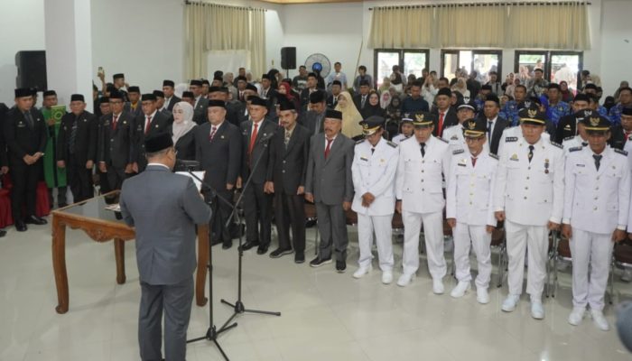 Bupati Luwu Lantik 72 Pejabat, Perkuat Birokrasi dan Tekankan Integritas