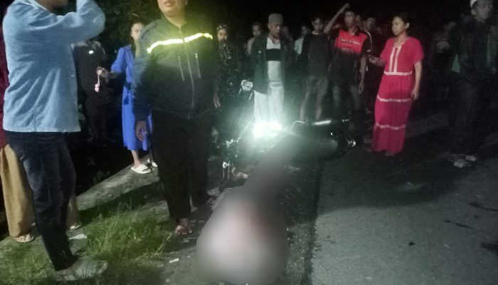 Anak Meninggal di Lokasi Kecelakaan, Jenazah Terpaksa Diangkut Pakai Motor Karena Ambulans Rusak