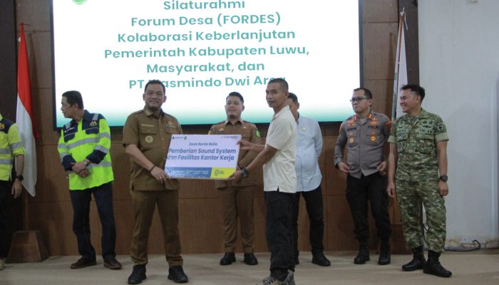 Bupati Luwu Tekankan Kolaborasi Berkelanjutan Pada Silaturahmi Forum Desa Masmindo