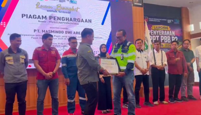 Taat Pajak, MDA Kembali Diapresiasi Pemkab Luwu untuk Kedua Kalinya