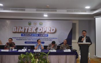 Bupati Luwu Dorong DPRD Tingkatkan Kapasitas dan Integritas