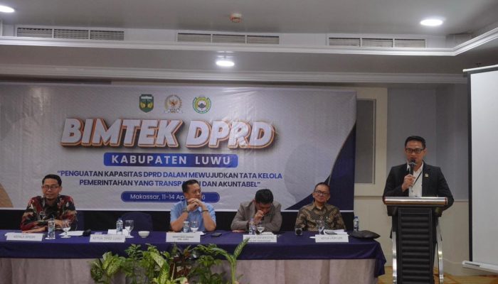 Bupati Luwu Dorong DPRD Tingkatkan Kapasitas dan Integritas