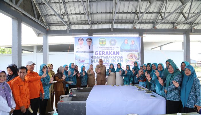 TP-PKK Luwu Kampanyekan Gemar Makan Ikan untuk Cegah Stunting