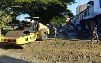 Respons Cepat Pemkab Luwu, Akses Jalan Pasar Lama Belopa Mulai Diperbaiki