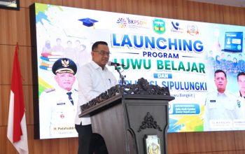 Pemkab Luwu Luncurkan Program “Luwu Belajar” dan Aplikasi Presensi Sipulungki