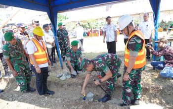 Perkuat Sinergi TNI dan Pemda, Danrem 141/Toddopuli Resmikan Pembangunan Koramil Belopa