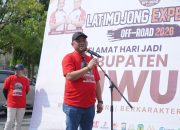 Patahudding Lepas 100 Offroader, HUT ke-67 Luwu Angkat Wisata Alam dan UMKM