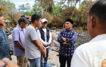 Bupati Luwu Timur Pastikan Bantuan Korban Kebakaran di Maliwowo Dipercepat