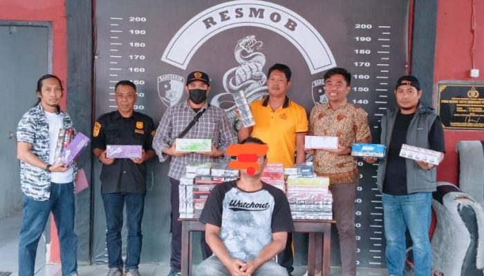 Polisi Amankan 1.207 Bungkus Rokok Ilegal di Luwu Utara