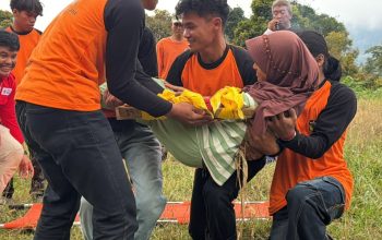Masmindo Perkuat Desa Tangguh Bencana di Latimojong, Warga Ikuti Simulasi Evakuasi