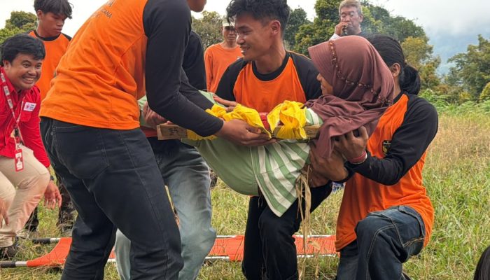 Masmindo Perkuat Desa Tangguh Bencana di Latimojong, Warga Ikuti Simulasi Evakuasi