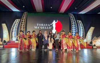 Pemkab Luwu Tampilkan Tari Pajjaga Baine di Event Toraya Ma’gellu’ 2026