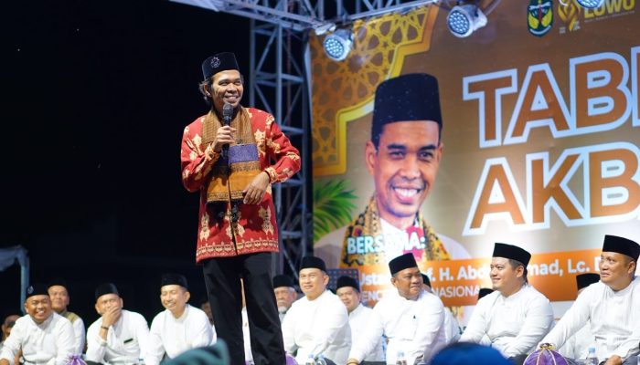 Bupati Luwu Pastikan Tabligh Akbar Ustadz Abdul Somad Jadi Agenda Tahunan