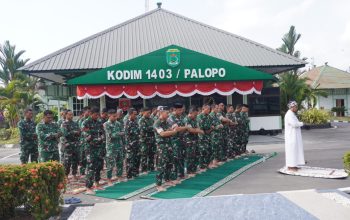 Kemarau Berkepanjangan, Kodim 1403 Palopo Gelar Sholat Istisqa Mohon Hujan