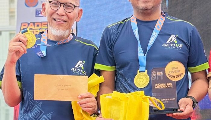 Ome-Zirmayanto Naik Podium di Turnamen Padel REI Merdeka 2026