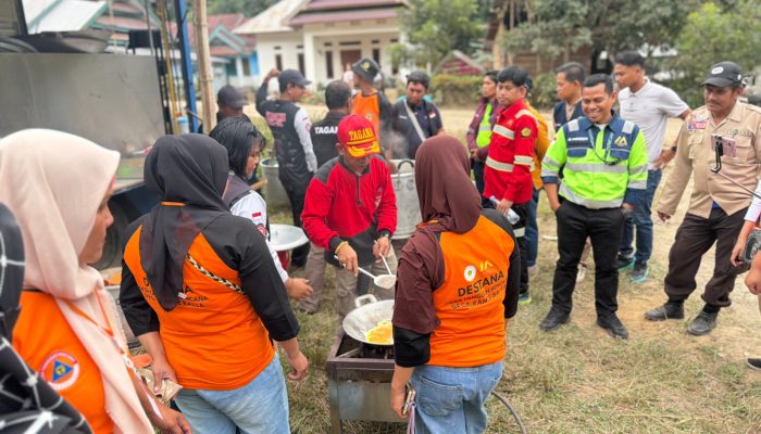 MDA Latih Warga Rante Balla Kelola Dapur Umum Saat Bencana